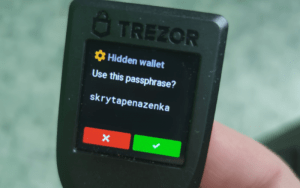 Trezor passphrase recovery