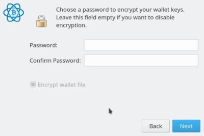 crypto wallet password