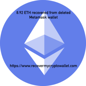 Recover ETH from Metamask